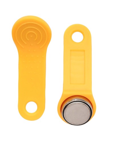 RW 1990 SLINEX (желтый). Ключ электронный Touch Memory с держателем. SLINEX в Раменском