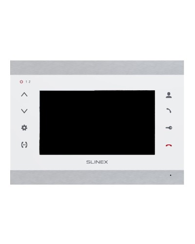 SL-07N Cloud (Silver+White). Монитор домофона цветной с функцией «свободные руки». SLINEX в Раменском