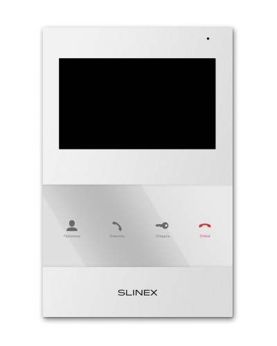 SQ-04 (белый). Монитор домофона цветной. SLINEX в Раменском