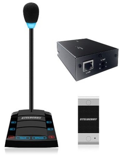 SX-510/1. Устройство переговорное клиент-кассир, дуплексное, с записью переговоров. STELBERRY в Раменском