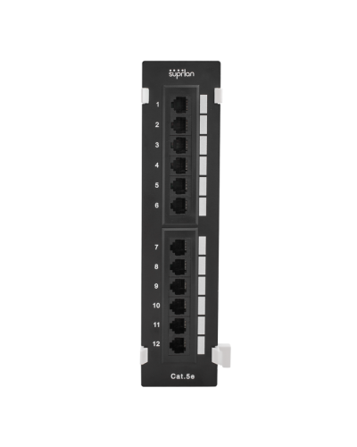 Патч-панель настенная 12xRJ-45, UTP, 5e (10-0407): Патч-панель 19'' в Раменском