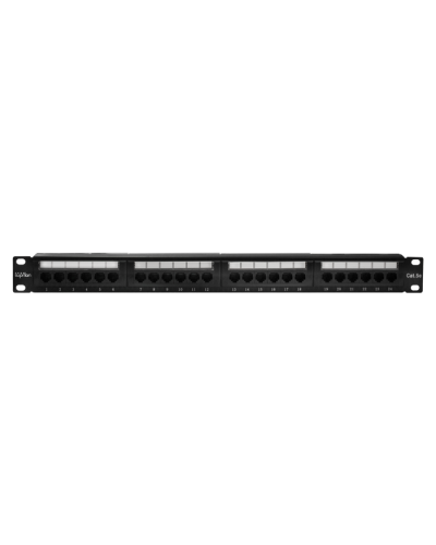 Патч-панель 19", 24хRJ-45, UTP, Cat.5e, 1U (10-0403): Патч-панель 19'' в Раменском