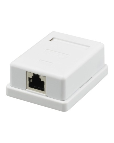 Розетка настенная RJ-45, 8P8C, Cat.5e, 1 порт FTP (10-0354). Компьютерная розетка. SUPRLAN в Раменском