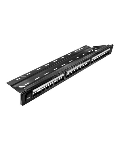 Модульная патч-панель 19", под 24 модуля Keystone, UTP, 1U (10-0401): Модульная патч-панель под 24 модуля, UTP, 1U в Раменском