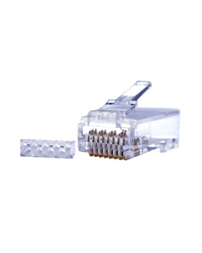 Коннекторы 8P8C UTP Cat.6 3U (RJ-45) (100шт) (10-0206). Разъем RJ-45. SUPRLAN в Раменском