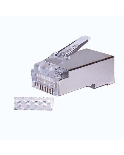 Коннекторы 8P8C FTP Cat.6 3U (RJ-45) (100шт) (10-0202). Разъем RJ-45. SUPRLAN в Раменском