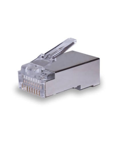 Коннекторы 8P8C FTP Cat.5e (RJ-45) (100шт) (10-0231). Разъем RJ-45. SUPRLAN в Раменском