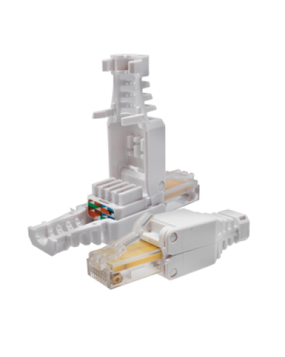 Коннектор 8P8C U/UTP Cat.5e (RJ-45) безинструментальный (10-0218). Разъем RJ-45. SUPRLAN в Раменском
