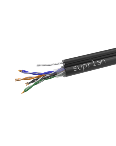 UTP Cat.5e 4x2xAWG24 Cu PE Outdoor T-FG8 (трос) Standard (01-0322-1). Кабель «витая пара» (LAN) для структурированных систем связи. SUPRLAN в Раменском