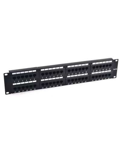 Патч-панель 19", 48хRJ-45, UTP, Cat.5e, 2U (10-0405): Патч-панель 19'' в Раменском