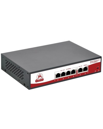SR-PS0420FBL. Коммутатор с питанием по PoE. SarmatT в Раменском