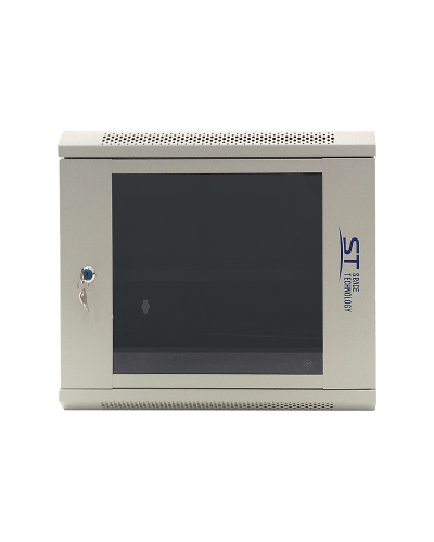 ST-NC9U600 (серый) С ПОЛКОЙ. Шкаф телекоммуникационный 19 настенный 9U. Space Technology в Раменском