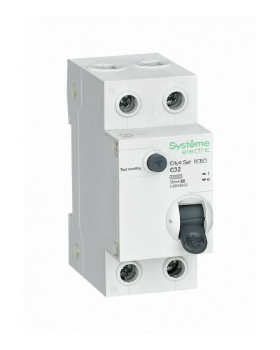 City9 Set 1P+N С 32А 4.5kA 30мА A 230В (C9D55632). Автоматический выключатель дифференциального тока. Systeme Electric в Раменском