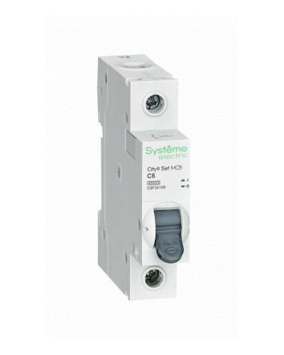 City9 Set 1P 6А 4.5kA С (C9F34106). Автоматический выключатель. Systeme Electric в Раменском
