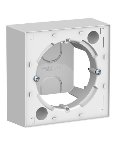 AtlasDesign коробка для наружного монтажа, белая (ATN000100). Коробка для наружного монтажа. Systeme Electric в Раменском