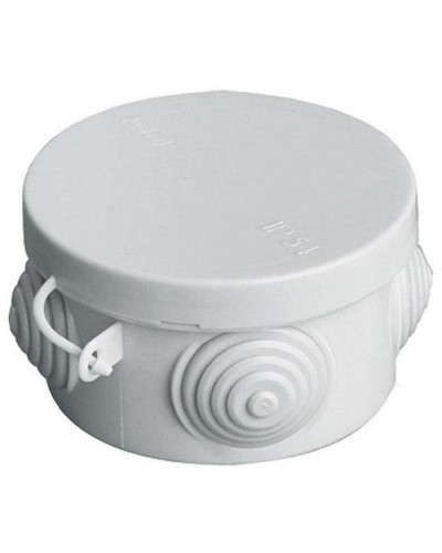 Коробка ОП D65х40мм, крышка, IP54, 4вх. (SQ1401-0101). Распаячная коробка. TDM ЕLECTRIC в Раменском