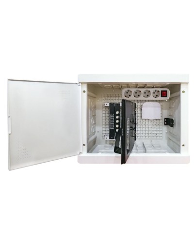 БМ-ВП-01, 420х320х150, ТВх4, ТФх5, 2 сетевых модуля, колодка питания (SQ0915-0201). Бокс мультимедийный. TDM ЕLECTRIC в Раменском