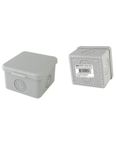 Коробка ОП 65х65х50мм, крышка, IP54, 4вх., без гермовводов (SQ1401-0821). Распаячная коробка. TDM ЕLECTRIC в Раменском