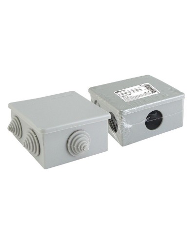 Распаячная коробка ОП 80х80х40мм, крышка, IP44, 6 вх. TDM (SQ1401-1235). Распаячная коробка ОП. TDM ЕLECTRIC в Раменском