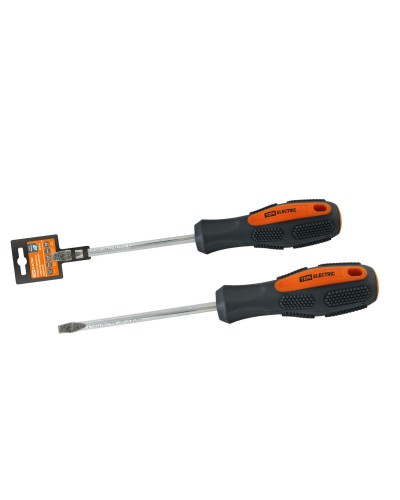 Отвертка шлицевая двухкомпонентная CR-V, тип SL6.0x150 "Алмаз" TDM (SQ1006-1009): Отвертка шлицевая двухкомпонентная в Раменском