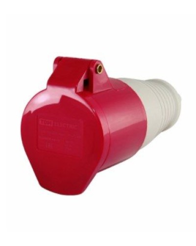 Розетка 224 переносная 3Р+РЕ 32А 380В IP44 (SQ0603-0013). Розетка. TDM ЕLECTRIC в Раменском