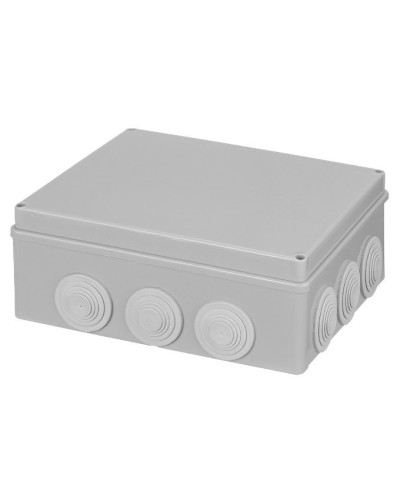 Распаячная коробка ОП 240х190х90мм, крышка, IP55, 12 гермовводов TDM (SQ1401-1143). Распаячная коробка ОП. TDM ЕLECTRIC в Раменском