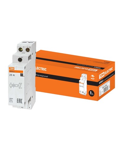 КМ 63/2-25 1НО;1НЗ (SQ0213-0007). Контактор модульный. TDM ЕLECTRIC в Раменском