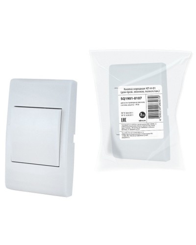 КП-Н-01 (SQ1901-0107). Кнопка для проводных звонков. TDM ЕLECTRIC в Раменском