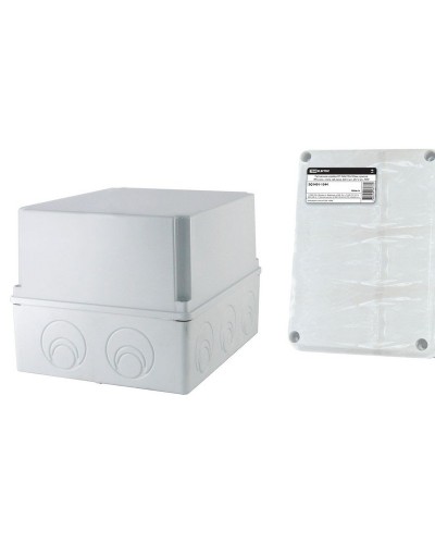 Коробка ОП 240х195х165мм, крышка, IP44, кабельные вводы d28-3шт, d37-2шт (SQ1401-1273). Распаячная коробка. TDM ЕLECTRIC в Раменском