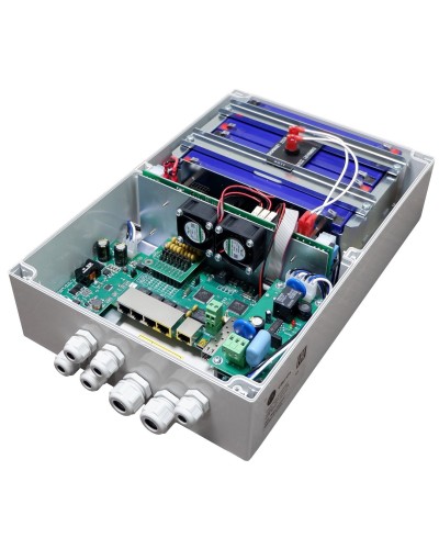 Tfortis PSW-1G4F UPS. Коммутатор с питанием по PoE. TFortis в Раменском