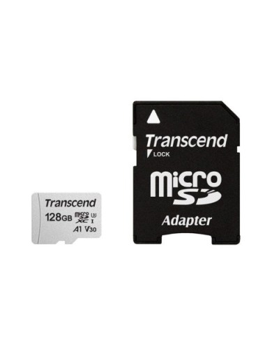 TS128GUSD300S-A. Карта памяти microSDXC, 128 ГБ, Class 10. TRANSCEND в Раменском