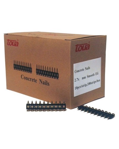 Гвоздь 2.7x22 smooth EG (1000 шт./уп.) (2722smoothEG). Гвозди универсальные. Toua в Раменском