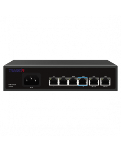 TR-NS1206-65-4PoE. Коммутатор с PoE. Trassir в Раменском