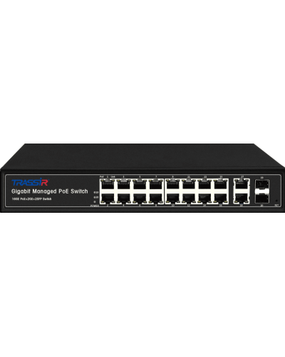 TR-NS24202S-300-16PoE. Коммутатор с PoE. Trassir в Раменском