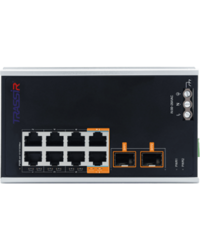 TR-NS15102S-130-8POE. Коммутатор с PoE. Trassir в Раменском