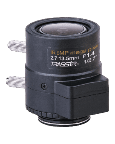 TR-L6M2.7D2.7-13.5IR. Объектив мегапиксельный с автоматической диафрагмой (АРД). Trassir в Раменском