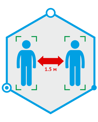 TRASSIR Social Distance Detector. Программное обеспечение для IP систем видеонаблюдения. Trassir в Раменском