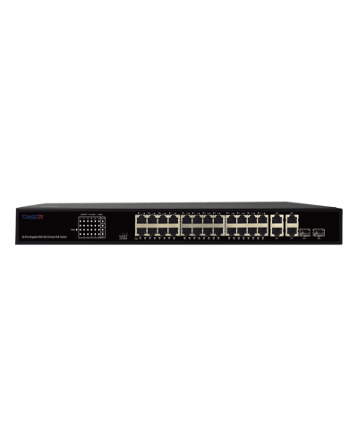 TR-NS14282C-370-24POE. Коммутатор с PoE. Trassir в Раменском