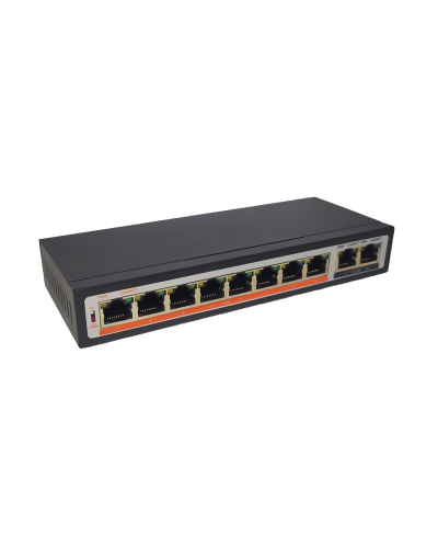 TI-208P. Коммутатор с питанием по PoE. True-IP в Раменском