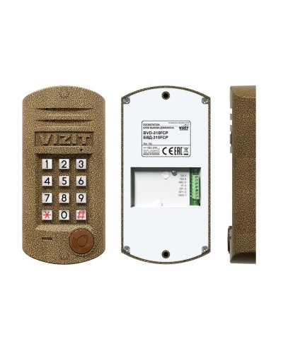 БВД-315FCP. Блок вызова домофона. VIZIT в Раменском