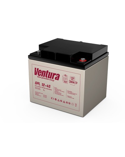 Ventura GPL 12-45. Аккумулятор герметичный свинцово-кислотный. Ventura в Раменском