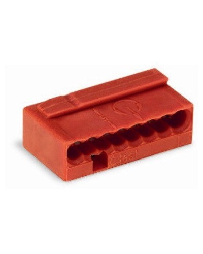 WAGO 243-808 Клемма MICRO 8-проводная красная. Клемма для распределительных коробок. WAGO в Раменском