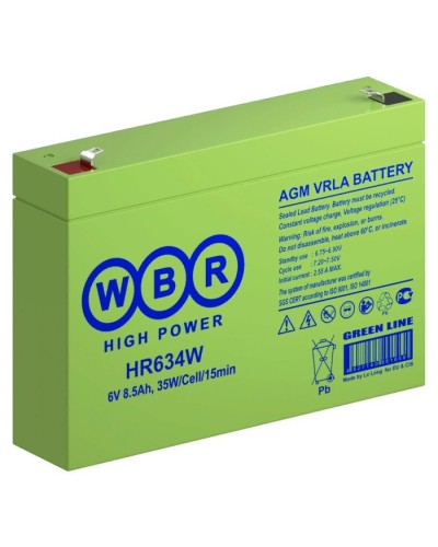 WBR HR634W. Аккумулятор герметичный свинцово-кислотный. WBR в Раменском