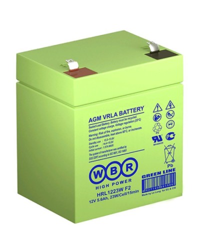 WBR HRL1223W F2. Аккумулятор герметичный свинцово-кислотный. WBR в Раменском