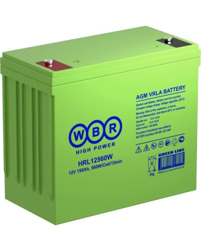 WBR HRL12560W. Аккумулятор герметичный свинцово-кислотный. WBR в Раменском