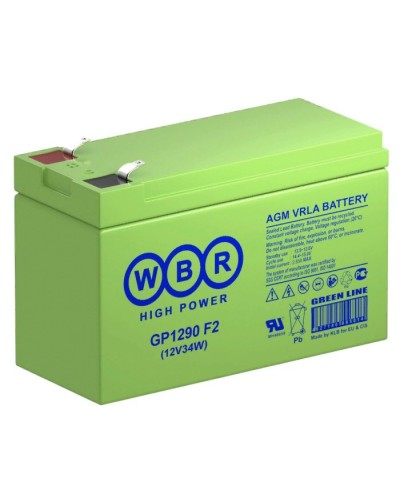 WBR GP1290 F2. Аккумулятор герметичный свинцово-кислотный. WBR в Раменском
