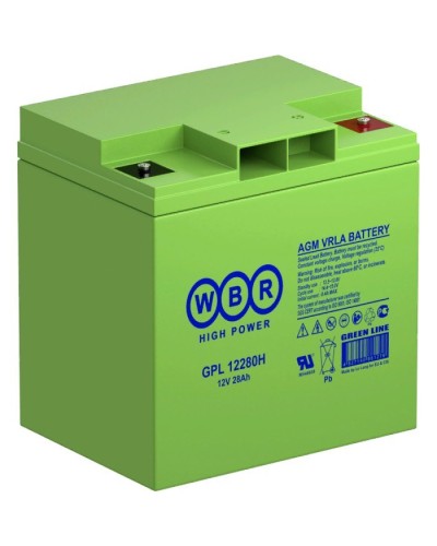 WBR GPL12280H. Аккумулятор герметичный свинцово-кислотный. WBR в Раменском