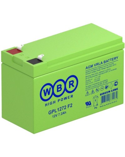 WBR GPL1272 F2. Аккумулятор герметичный свинцово-кислотный. WBR в Раменском