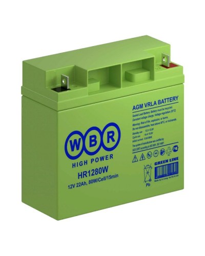 WBR HR1280W. Аккумулятор герметичный свинцово-кислотный. WBR в Раменском