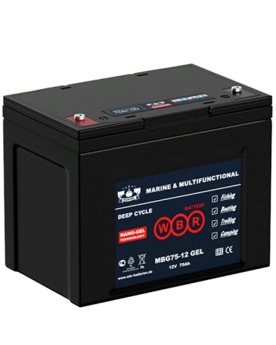 WBR MBG75-12. Аккумулятор герметичный свинцово-кислотный. WBR в Раменском